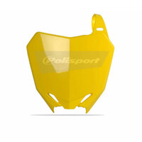 Polisport Front Number Plate Suzuki RM-Z250 10-17/RM-Z450 08-17 - Yellow Product thumb image 1