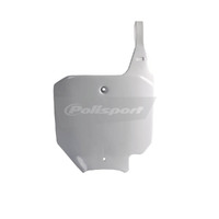 Polisport Front Number Plate Honda CR80/85 96-06 - White Product thumb image 1