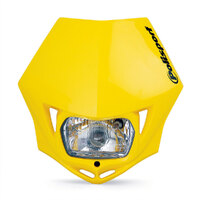 Polisport MMX Headlight - Suzuki Yellow