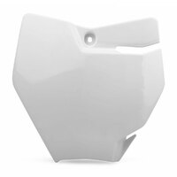 Polisport Front Number Plate KTM 65 SX 16-17 - White Product thumb image 1