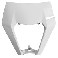 Polisport Headlight Surround KTM EXC/Excf 17-20 - White Product thumb image 1