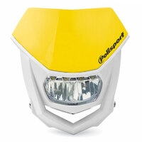 Polisport Halo LED Headlight - Yellow Product thumb image 1