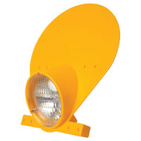 Polisport Preston Petty Headlight Number Plate - Halogen - Dark Yellow