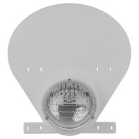 Polisport Preston Petty Headlight Number Plate - Halogen - White Product thumb image 1