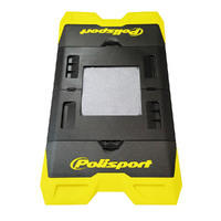 Polisport Foldable Bike MAT - Yellow/Black Product thumb image 1