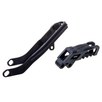 Polisport Chain Guide & Slider KIT Honda CR125/250 02-04/CRF450R 03-04 - Black