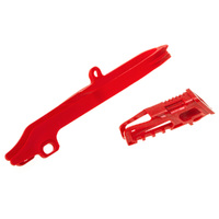 Polisport Chain Guide & Slider KIT Honda CRF250R 11-13/CRF450R 11-12 - Red