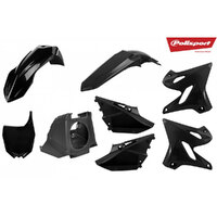 Polisport MX KIT - Restyle - Yamaha YZ125/250 02-19 - Black - Includes Airbox Product thumb image 1