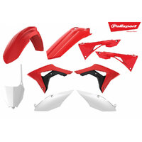 Polisport Plastics MX KIT Honda CRF250R 18-21/CRF450R 17-20 - 2018 OEM