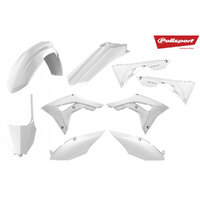 Polisport Plastics MX KIT Honda CRF250R 18-21/CRF450R 17-20 - White Product thumb image 1