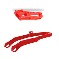 Polisport Chain Guide & Slider KIT Honda CRF250R 18/CRF450R 17-18 - Red Product thumb image 1