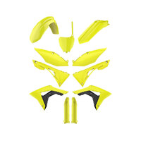 Polisport MX KIT Honda CRF250R 18-20/CRF450R 17-20 - Fluoro Yellow - Includes Fork Guards