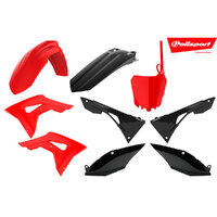 Polisport MX KIT Honda CRF250R 18-21/CRF450R 17-20 - Red/Black Product thumb image 1