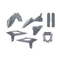 Polisport Enduro KIT Beta RR 2T/4T 20-22 - Nardo Grey (INCL Headlight Surround & Fork GUARDS)