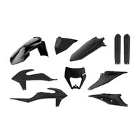 Polisport Enduro KIT KTM EXC/Excf 20-23 - Black  (INCL. Headlight Surround & Fork GUARDS) Product thumb image 1