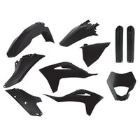 Polisport Enduro KIT Gasgas EC/EC-F 21-23 - Black (INCL. Headlight Surround & Fork GUARDS)