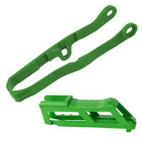 Polisport Chain Guide & Slider KIT Kawasaki - Green Product thumb image 1