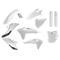 Polisport MX KIT Gasgas MC/MC-F 21-23 - White (INCL. Fork GUARDS)