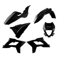 Polisport MX RE-STYLE KIT Beta RR 2T/4T 18-19 - Black (INCL. Headlight SURROUND)