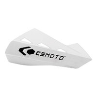 CEMoto Handguards Veloce White