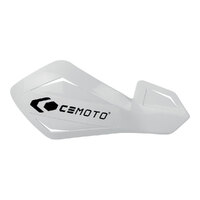 CEMoto Handguards Evade White
