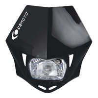 CEMoto Headlight X-FUSE Black