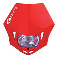 CEMoto Headlight X-FUSE Red
