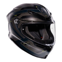 AGV Helmet K6 S - Enhance Matt Grey/Yellow Fluro