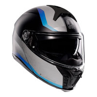 AGV Helmet Tourmodular - Stray Matt Black/Grey/Blue