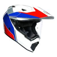 AGV AX9 Atlante Adventure Helmet White/Blue/Red