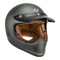 Nitro Helmet MX502 Retro MX Satin Bronze Black Product thumb image 1