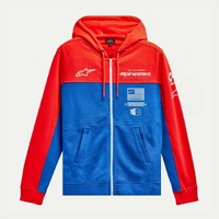 Alpinestars H Block Hoodie Warm Red/Bright Blue Product thumb image 1