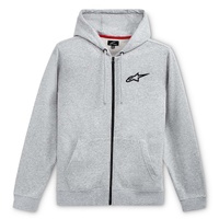 Alpinestars Ageless Chest Zip Hoodie Grey Heather/Black