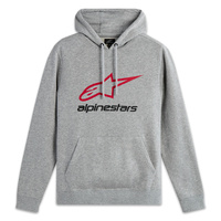 Alpinestars Always 2.0 Hoodie Grey Heather/Red Product thumb image 1