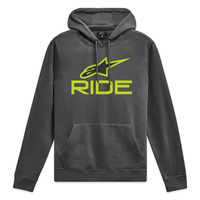 Alpinestars Ride 4.0 Hoodie Charcoal/Lime/Black