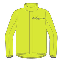 Alpinestars Hurricane Rain V2 Jacket Fluro-Yellow