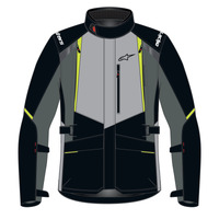 Alpinestars ST1 Waterproof Jacket Ice-Grey/Black/Fluro-Yellow