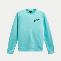 Alpinestars Ageless Chest Crew Fleece Light Aqua