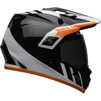 Bell MX-9 Adventure Mips Dash Helmet Black/White/Orange