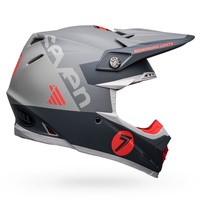 Bell MOTO-9S Flex Helmet Seven Vanguard LE Matt Charcoal/Orange