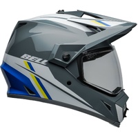 Bell MX-9 ADV Mips Helmet Alpine Grey/Blue