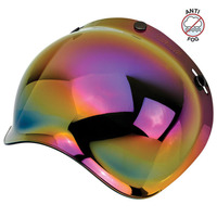 Biltwell Gringo Bubble Shield | Rainbow Mirror /OS Product thumb image 1