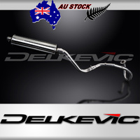 Suzuki DR650SE 1996-2024 450MM Oval Stainless Complete Exhaust System