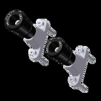 GBRacing Upper Frame Sliders for KTM 990 Super Duke  Supermoto SMT