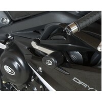 R&G Aero Crash Protectors Black TRI Daytona 675 '13- Product thumb image 1