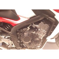 R&G Aero Crash Protectors Black NO-CUT HON CB650F/CBR650F '14- Product thumb image 1