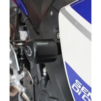 R&G Aero Crash Protectors Black YAM YZF-R25 14- YZF-R3 '15- Product thumb image 1