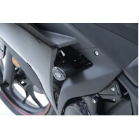 R&G Aero Crash Protectors Black YAM YZF-R3/YZF-R25