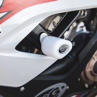 R&G Aero Crash Protectors White NO-CUT HON CBR500R '16- Product thumb image 1