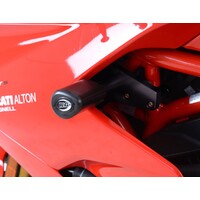 R&G Aero Crash Protectors Black NO-CUT DUC Supersport (S) '17- Product thumb image 1